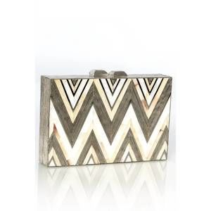 NEW EMM KUO women's ciggones clutch bag in multi
